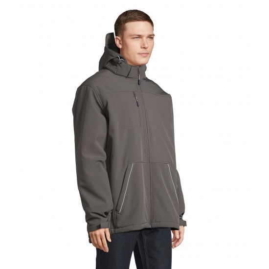 Куртка софтшел чоловіча SOL'S Rock вугільно-сірий - 46604370S