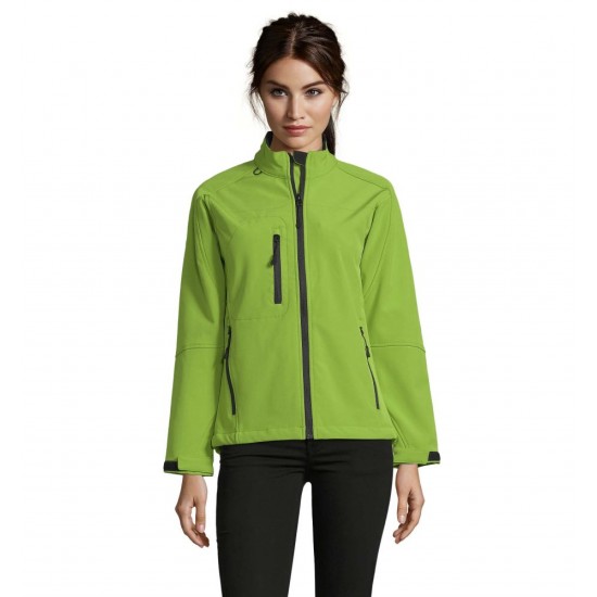 Куртка софтшелл жіноча SOL'S Roxy жовто-зелений - 46800265S