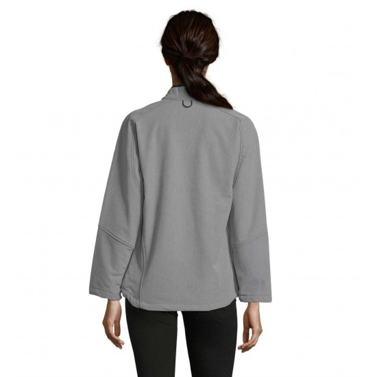 Куртка софтшелл жіноча SOL'S Roxy сірий меланж - 46800350S