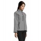 Куртка софтшелл жіноча SOL'S Roxy сірий меланж - 46800350L