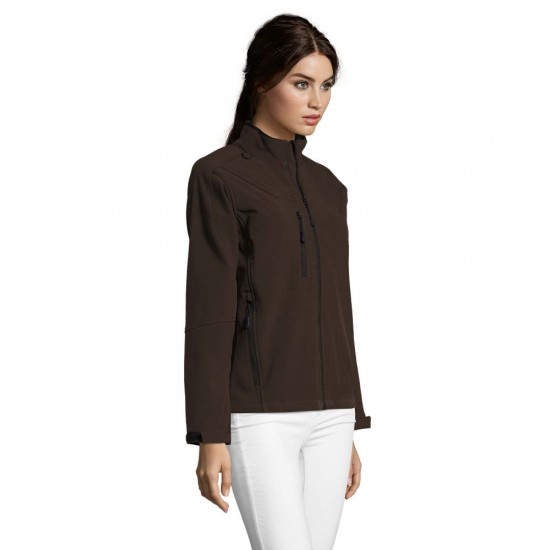 Куртка софтшелл жіноча SOL'S Roxy темно-шоколадний - 46800394XL