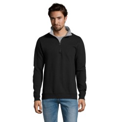 Світшот з коміром стійкою SOL'S Scott чорний - 47300312XXL