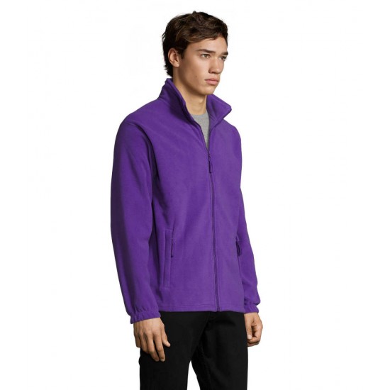 Куртка флісова чоловіча SOL'S North темно-фіолетовий - 55000712L