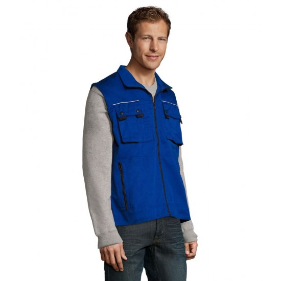 Жилет робочий SOL'S Zenith Pro яскраво-синій - 80500247S