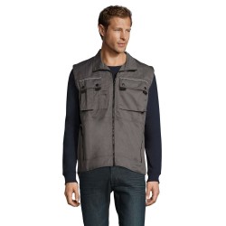 Жилет робочий SOL'S Zenith Pro темно-сірий - 805003844XL Жилет робочий SOL'S Zenith Pro темно-сірий - 805003844XL