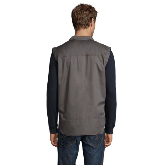Жилет робочий SOL'S Zenith Pro темно-сірий - 80500384M