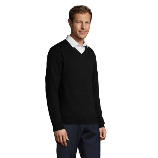 Пуловер чоловічий SOL'S Galaxy чорний - 90000312XXL Пуловер чоловічий SOL'S Galaxy чорний - 90000312XXL