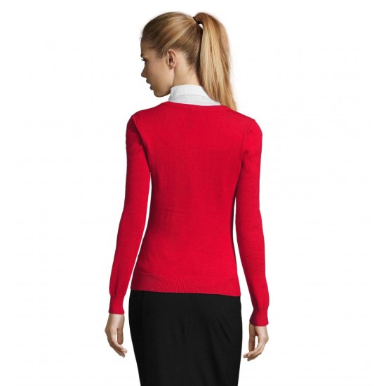 Пуловер жіночий SOL'S Galaxy women червоний - 90010145XS