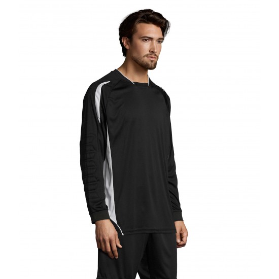 Лонгслів спортивний чоловічий SOL'S Azteca чорний/білий - 90208935XXL
