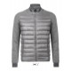 Куртка унісекс SOL'S VOLCANO сірий-меланж/металевий-сірий - 01644501XS