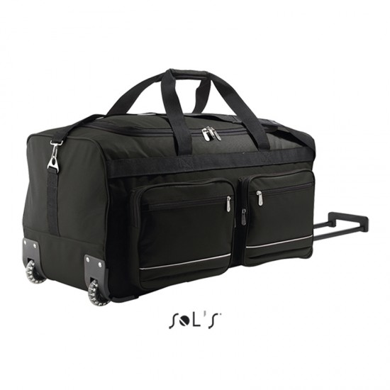 Дорожня сумка на 2 колесах SOL'S Voyager чорний - 71000312TUN