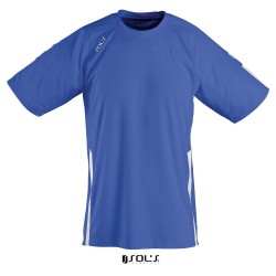 Футболка спортивна дитяча SOL'S Wembley SSL синій/білий - 902029136A8