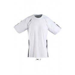 Футболка спортивна дитяча SOL'S Wembley SSL білий/чорний - 90202906112