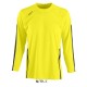 Лонгслів спортивний SOL'S Wembley LSL лимонний/чорний - 90201944S