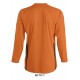 Лонгслів спортивний SOL'S Wembley LSL помаранчевий/чорний - 90201938M