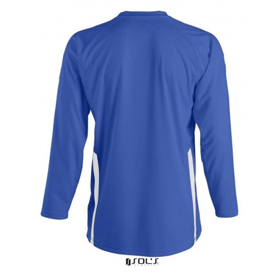 Лонгслів спортивний SOL'S Wembley LSL синій/білий - 90201913XXL
