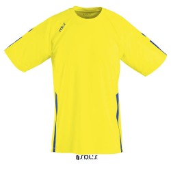 Футболка спортивна SOL'S Wembley SSL лимонний/синій - 90200943M