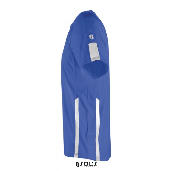 Футболка спортивна SOL'S Wembley SSL синій/білий - 90200913XXL