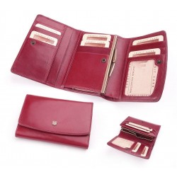 Гаманець жіночий шкіряний Stefania темно-червоний - 018D-DF-85 Гаманець жіночий шкіряний Stefania темно-червоний - 018D-DF-85