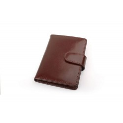 Візитниця шкіряна Stefania коньячний - 025W-DF-87