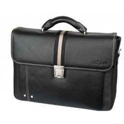 Портфель шкіряний Giovani чорний - 548CV