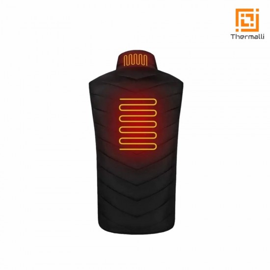 Жилет з підігрівом Thermalli Val Cenis чорний - 10100105-01XXL Жилет з підігрівом Thermalli Val Cenis чорний - 10100105-01XXL