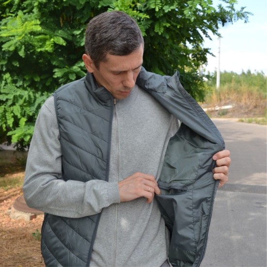 Жилет Thermalli La Grave сірий - 10100205-07M