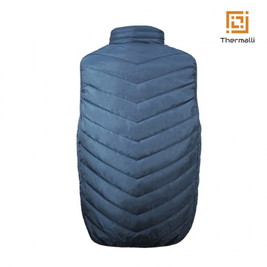 Жилет Thermalli La Grave синій - 10100205-443XL