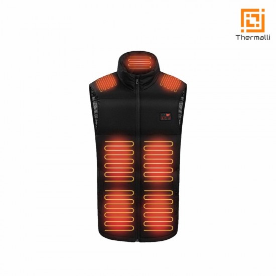 Жилет з підігрівом Thermalli Morzine чорний - 10100305-01XL