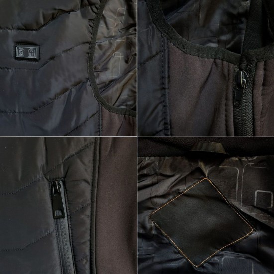 Жилет з підігрівом Thermalli Avoriaz чорний - 10100405-01M