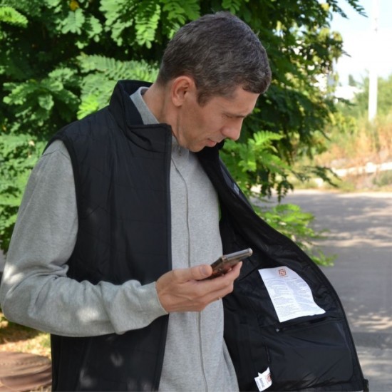 Жилет з підігрівом Thermalli Avoriaz чорний - 10100405-01M