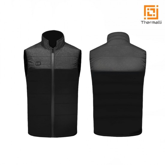 Жилет з підігрівом Thermalli Chatel чорний/сірий - 10100505-01S Жилет з підігрівом Thermalli Chatel чорний/сірий - 10100505-01S