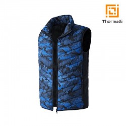 Жилет  з підігрівом Thermalli La Norma камуфляж синій - 408800032XL