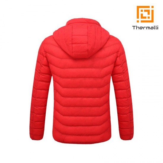 Куртка  з підігрівом Thermalli Cimone червоний - 108802023XL