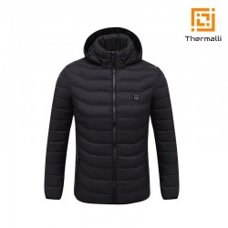 Куртка  з підігрівом Thermalli Chamonix чорний - 10880001L