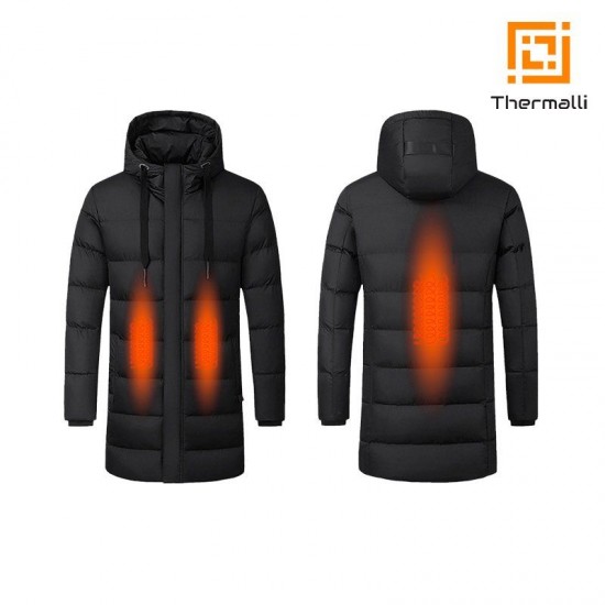 Куртка з підігрівом Thermalli Val  d'lsere чорний - 10881301S