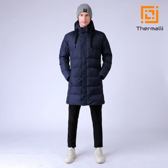 Куртка з підігрівом Thermalli Val  d'lsere синій - 10881303M