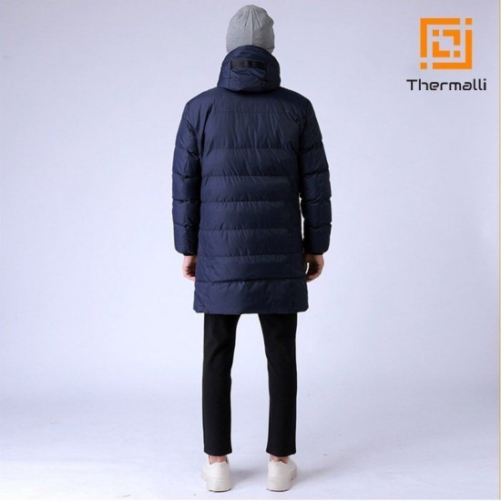 Куртка з підігрівом Thermalli Val  d'lsere синій - 10881303S