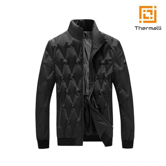 Куртка з підігрівом Thermalli Courchevel чорний - 10881501L
