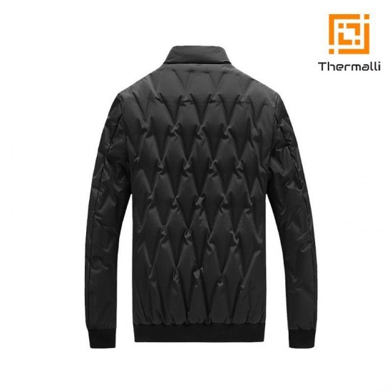 Куртка з підігрівом Thermalli Courchevel чорний - 10881501XL