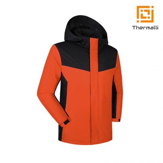 Куртка з підігрівом Thermalli Pejo помаранчевий - 108807062XL