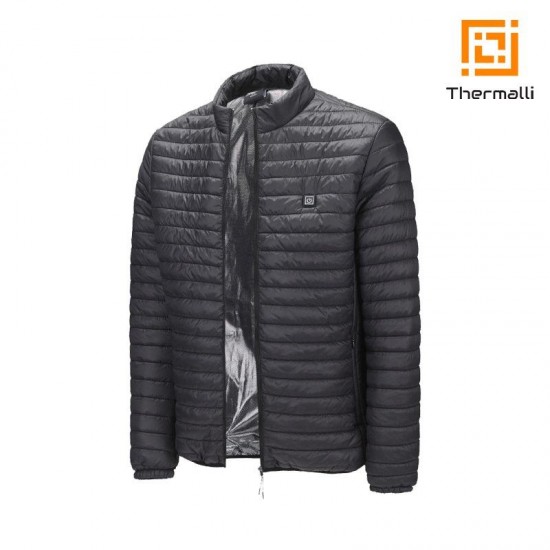 Куртка  з підігрівом Thermalli Meribel чорний - 10880401S