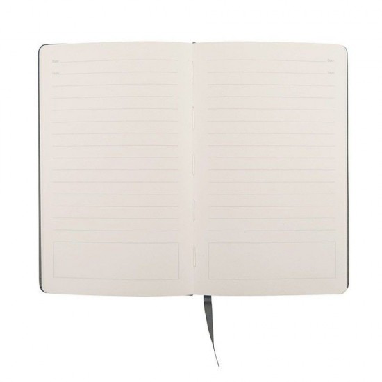 Блокнот в лінію A5 Thinkme Funky, м'яка обкладинка темно-зелений/сірий - TM21209/15/30