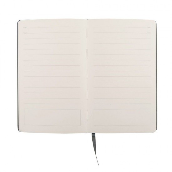 Блокнот в лінію A5 Thinkme Funky, м'яка обкладинка темно-синій/сірий - TM21209/26/30