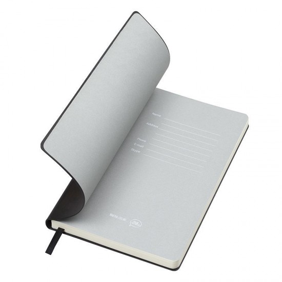 Блокнот в лінію A5 Thinkme Funky, м'яка обкладинка чорний/сірий - TM21209/35/30