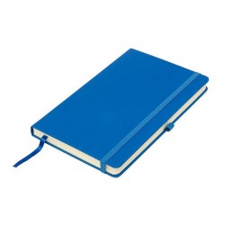 Блокнот в клітинку A5 Thinkme Silky, тверда обкладинка синій - TM21215/24