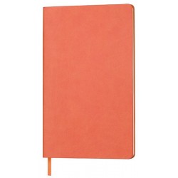 Блокнот в лінію A5 Thinkme Audrey, м'яка обкладинка помаранчевий - TM21222/05