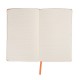 Блокнот AUDREY A5, 130х210 мм, м'яка обкладинка, в лінію, 128 сторінок помаранчевий - TM21222/05