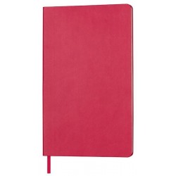 Блокнот в лінію A5 Thinkme Audrey, м'яка обкладинка червоний - TM21222/08