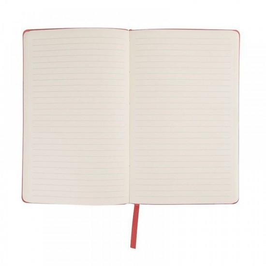 Блокнот в лінію A5 Thinkme Audrey, м'яка обкладинка червоний - TM21222/08